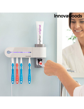 imagem de Esterilizador UV de Escovas de Dentes com Suporte e Dispensador de Pasta de Dentes Smiluv InnovaGoods6