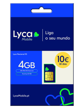 imagem de Cartão SIM - Lyca Nacional XS1