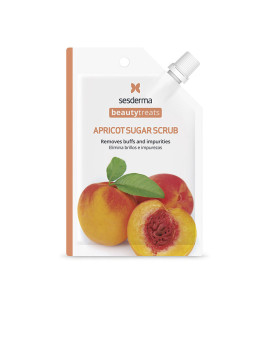 imagem de Máscara Facial Esfoliante Apricot Sugar Scrub Beauty Treats 25g 1