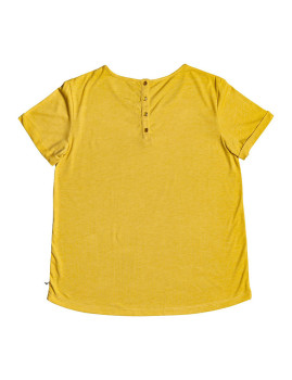 imagem de T-Shirt Roxy Senhora Call It Dreaming Amarelo4