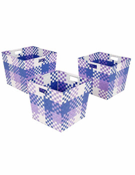 imagem de Set3 Caixas Violet Quadradas M1