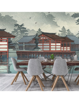 imagem de Mural Japanischer Tempel 1