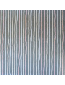 imagem grande de Papel Parede Stripes Azul Escuro2