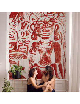 imagem grande de Mural Tribal Tahiti 1