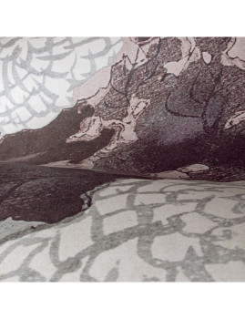 imagem grande de Mural Chrysanthemen Rosa7
