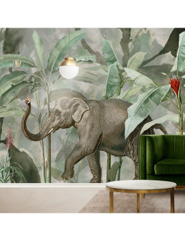 imagem de Mural Elefanten Sichtung 1