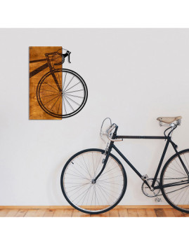 imagem grande de Decoração Parede Madeira Bicicleta1