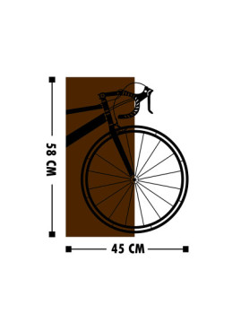 imagem grande de Decoração Parede Madeira Bicicleta3