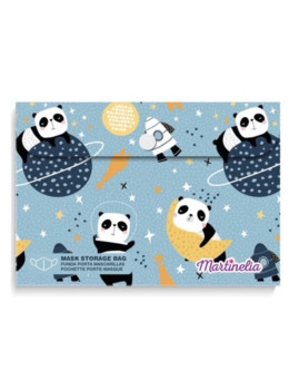 imagem de Capa protetora máscara Panda Martinella criança 1
