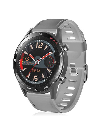 imagem de Smartwatch T23 c/ Termómetro Corporal, Tensão, O2 e Multidesportivo cinza8