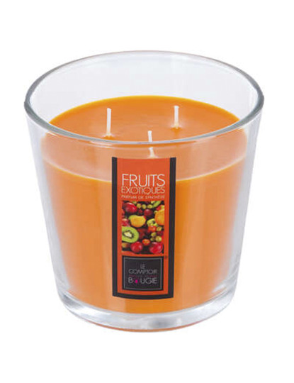 imagem de Conjunto De 3 Velas Perfumadas D.13,5 Cm. Aromas De Rosa, Frutas Vermelhas E Framboesa5