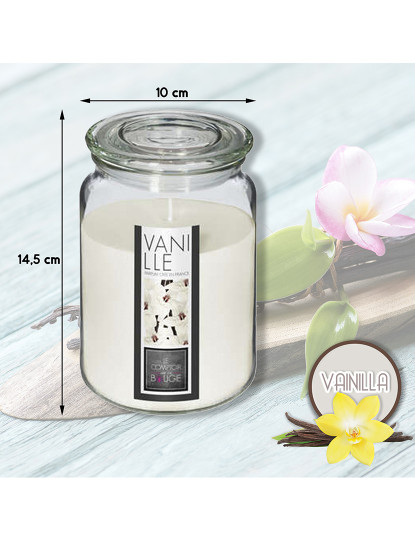 imagem de Conjunto De 3 Velas De Vidro Perfumadas Com Aromas De Jasmim, Baunilha E Flor De Tiare4