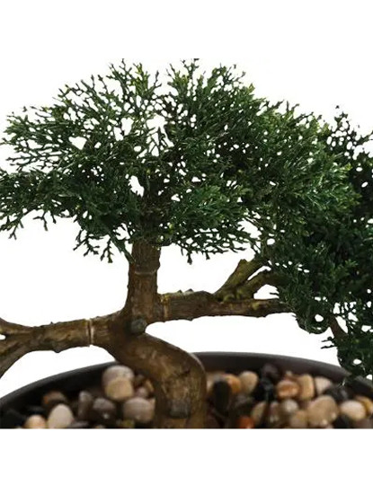 imagem de Bonsai Artificial Em Vaso De Cerâmica Altura 23 Instinto Natural4