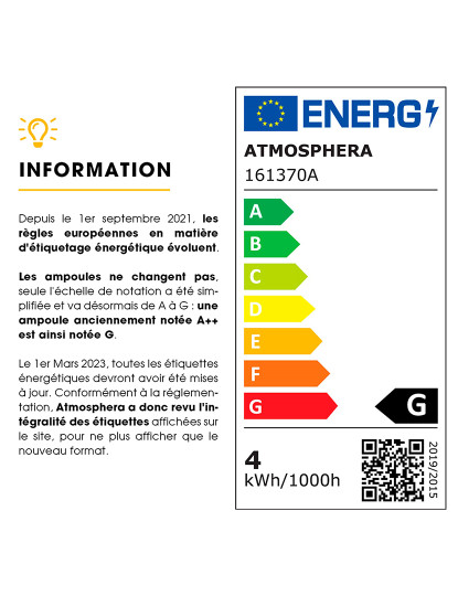 imagem de Lâmpada Led Torsad Ambrée G125 4W3