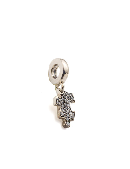 imagem de Charm Pandora Moments Prateado e Branco1