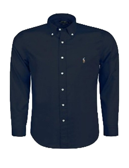 imagem de Camisa M. Comprida Azul Navy Homem Logotipo Multicor1