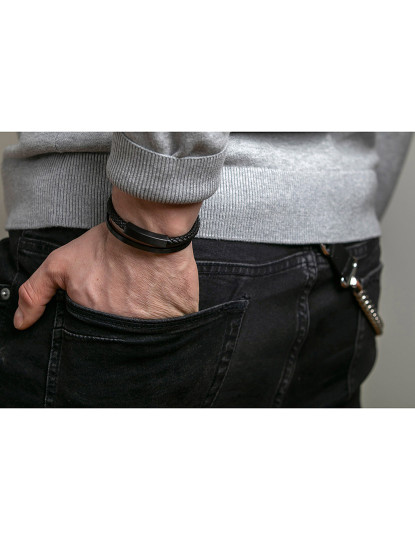 imagem de Pulseira Philip Blanc Homem Preto6