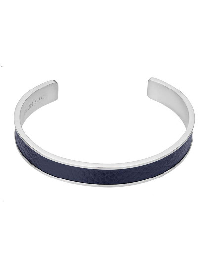 imagem de Pulseira Simon Homem Azul Escuro e Prateado2