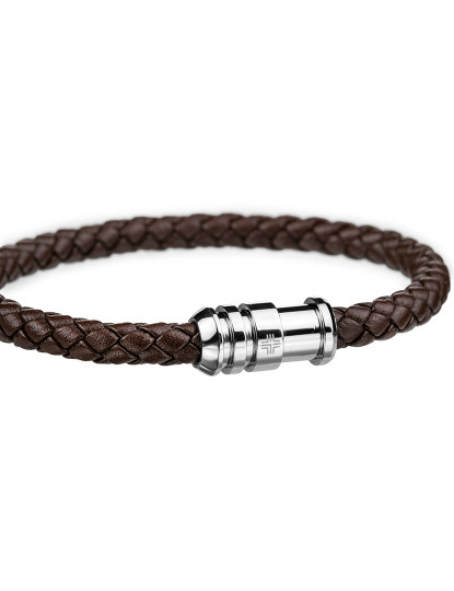 imagem de Pulseira Philip Blanc Homem Castanho Escuro6