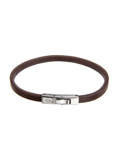 imagem de Pulseira Philip Blanc Homem Castanho Escuro1