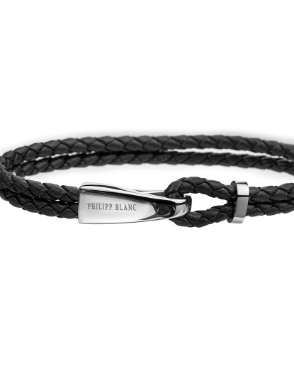 imagem de Pulseira Philip Blanc Homem Preto7