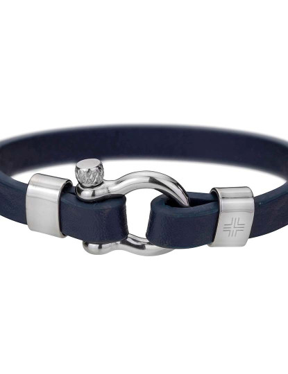 imagem de Pulseira Paul Homem Azul Escuro e Prateado2