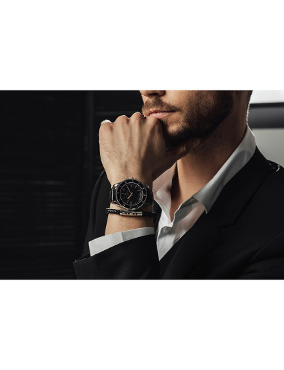 imagem de Pulseira Philip Blanc Homem Preto2