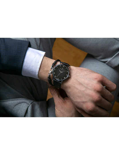 imagem de Pulseira Philip Blanc Homem Preto5