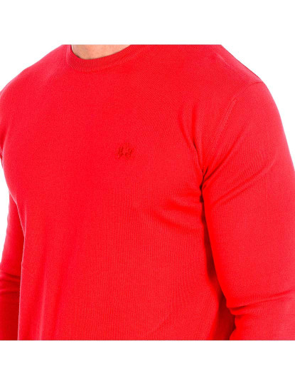 imagem de Camisola Homem Vermelho3