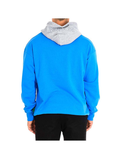 imagem de Sweatshirt Homem Azul e Cinza2