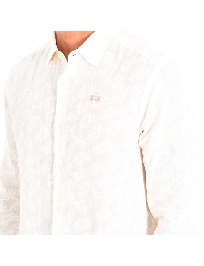 imagem de Camisa Manga Comprida Homem Beige2