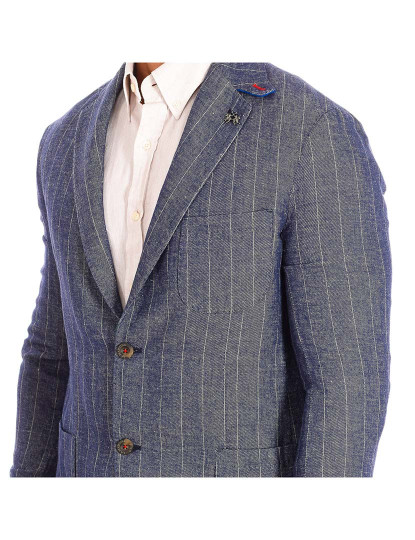 imagem de Blazer American Homem Azul Marmorizado2