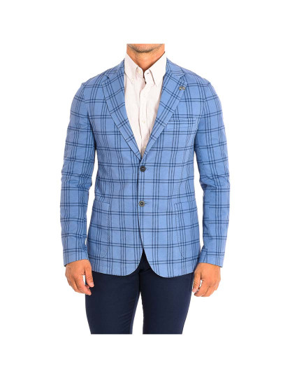 imagem de Blazer American Homem Xadrez Azul1