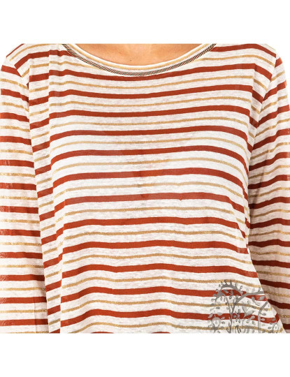 imagem de T-Shirt Senhora Castanho-beige3