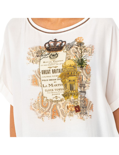 imagem de T-Shirt Senhora Branco4