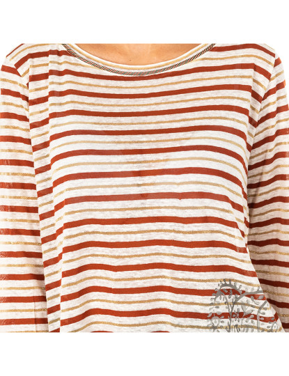 imagem de T-Shirt Senhora Castanho-beige4