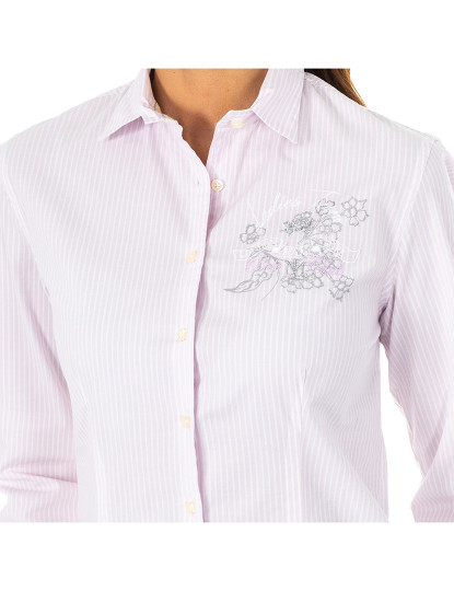 imagem de Camisa Senhora Rosa-Branco3