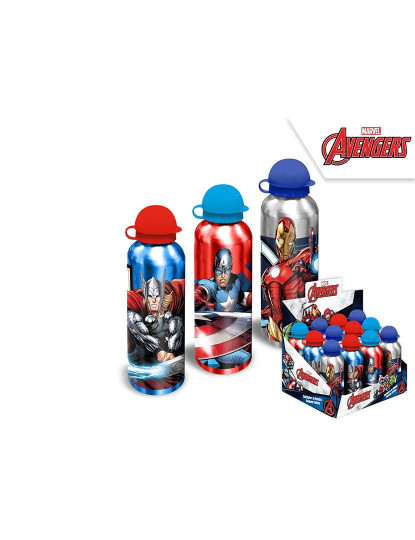 imagem de Garrafa De Alumínio Avengers 500Ml - Sortido1