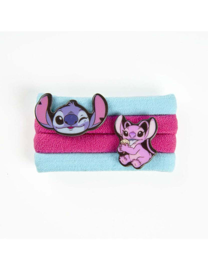 imagem de Elásticos Stitch 4 Peças Multicolor2