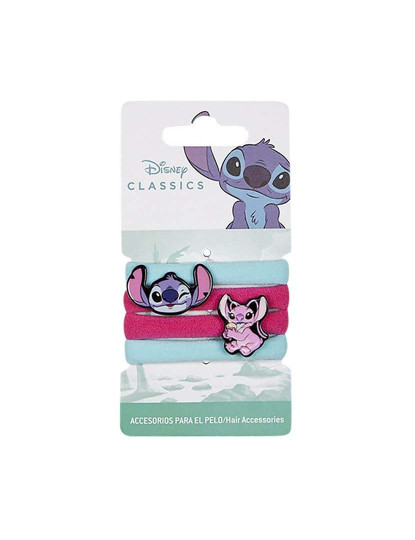 imagem de Elásticos Stitch 4 Peças Multicolor1