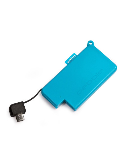 imagem de Veho Pokket 1000mah keyring sized powerbank - Blue3