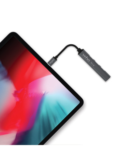 imagem de Veho TA-4 USB-C 4 port USB-A Mini hub5