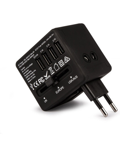 imagem de Veho ADAPTADOR TRAVEL 4 USB4