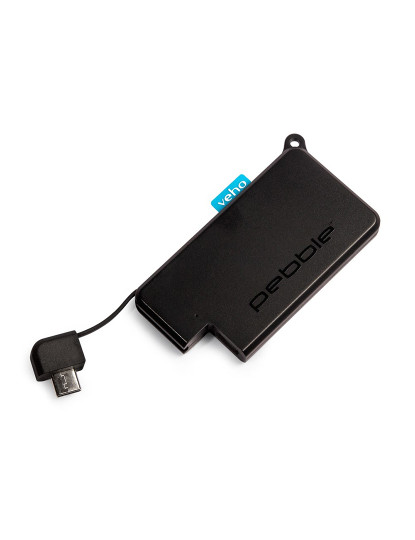 imagem de Veho Pokket 1000mah keyring sized powerbank - Black3