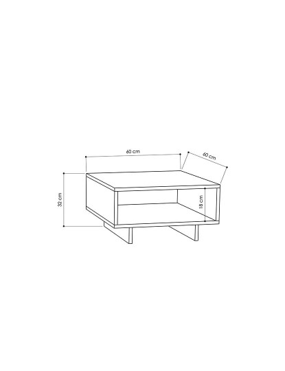 imagem de Mesa de centro Hola Branco antracite4