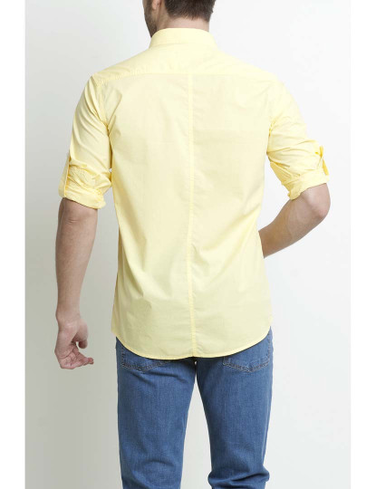 imagem de Camisa Desportiva Cintada Amarelo2