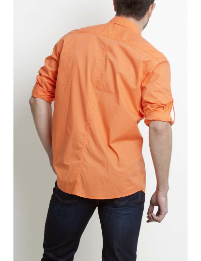 imagem de Camisa Desportiva Cintada Laranja2