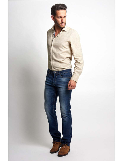 imagem de Camisa Casual Cintada Camel1