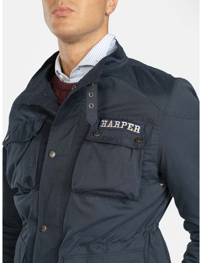 imagem de Casaco Barbour Bryce Homem Azul Navy X4