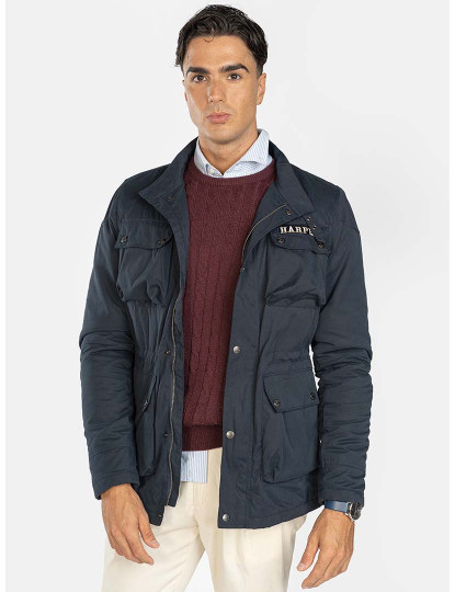 imagem de Casaco Barbour Bryce Homem Azul Navy X1